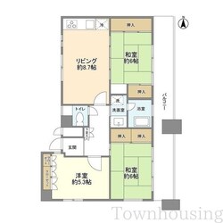 ライオンズマンション新大久保第２の物件間取画像